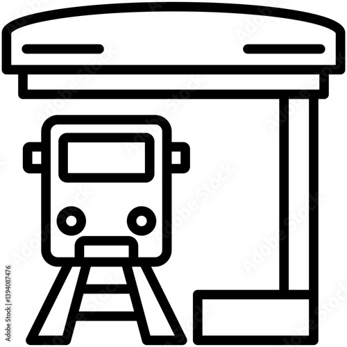 Train Station Icon