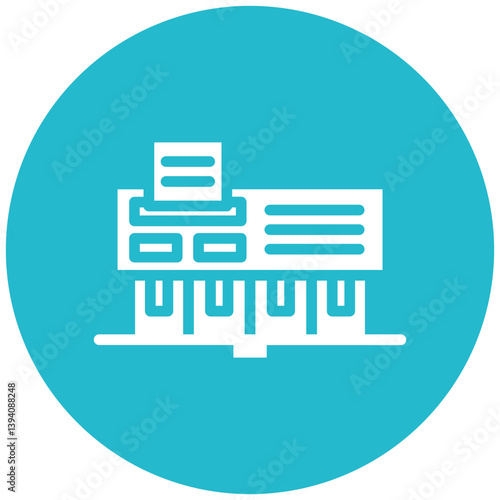 Cashier Machine Icon