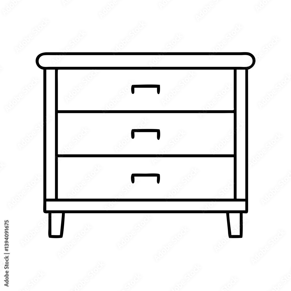 dresser icon, dresser line art - simple line art of dresser, perfect for dresser logos and icons dresser icon, dresser line art - simple line art of dresser, perfect for dresser logos and icons