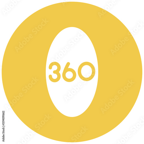 360 Degrees Icon