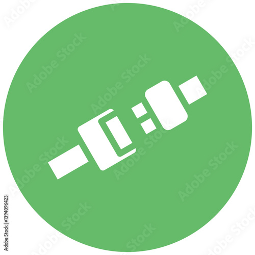 Seat Belt Vector Icon