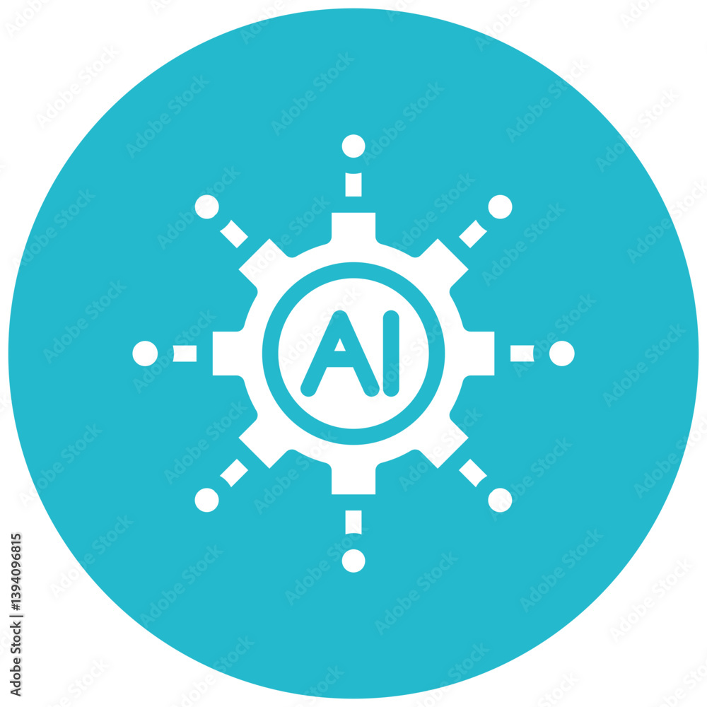 Artificial Intelligence Vector Icon Artificial Intelligence Vector Icon