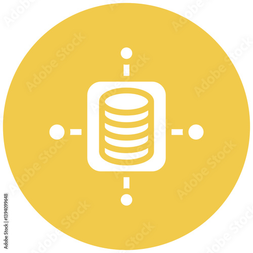 Data Aggregation Vector Icon