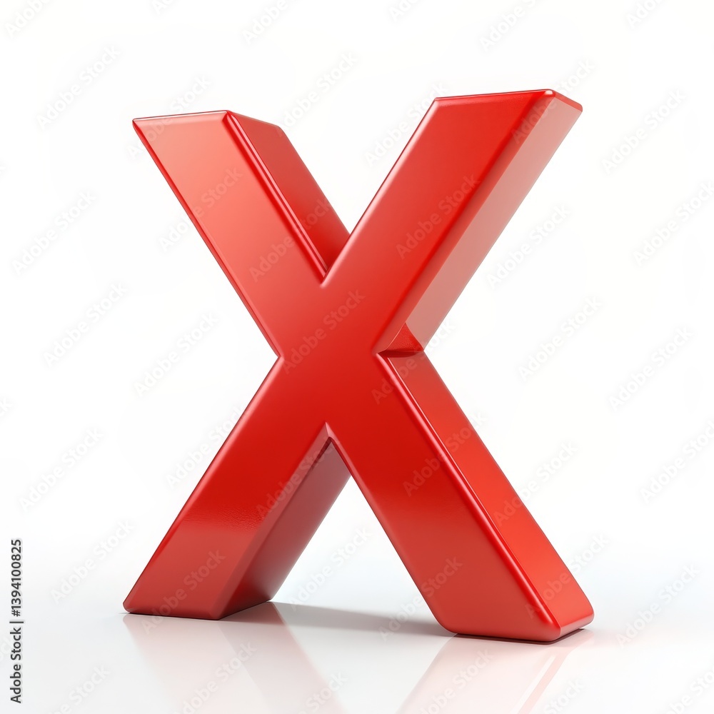 3D Red Glossy Letter X, 3D Rendering, Letter X, Red Letter X, Glossy Letter X 3D Red Glossy Letter X, 3D Rendering, Letter X, Red Letter X, Glossy Letter X