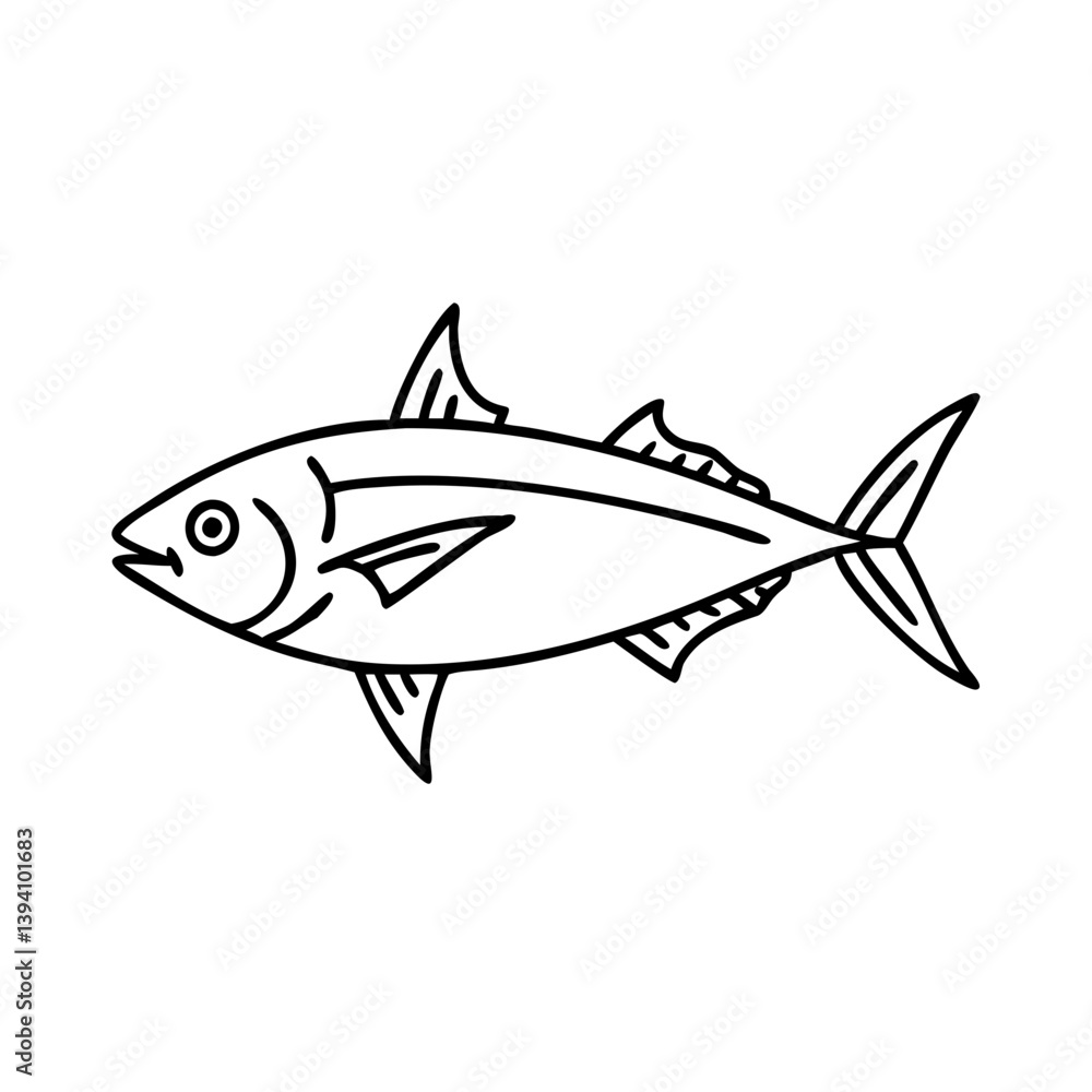 skipjack tuna icon, skipjack tuna line art - simple line art of skipjack tuna, perfect for skipjack tuna logos and icons skipjack tuna icon, skipjack tuna line art - simple line art of skipjack tuna, perfect for skipjack tuna logos and icons