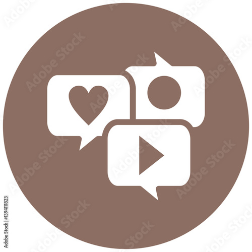 Socializing Icon