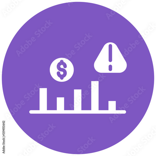 Financial Risk Icon