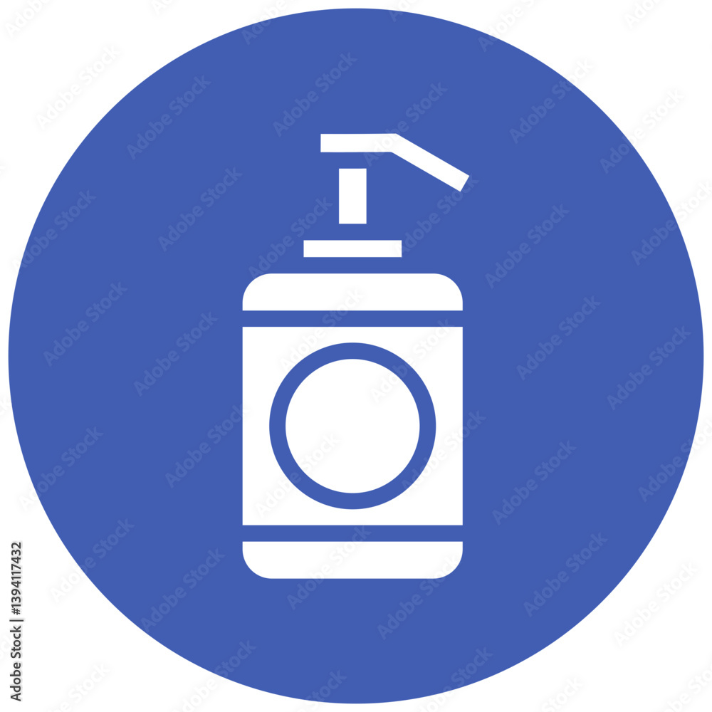Fototapeta premium Hand Sanitizer Bottle Icon