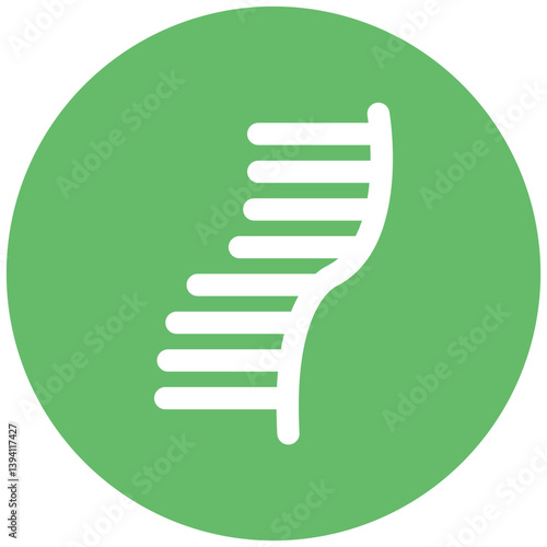 Viral RNA Strand Icon
