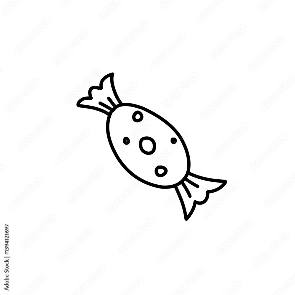 hand drawn candy icon hand drawn candy icon