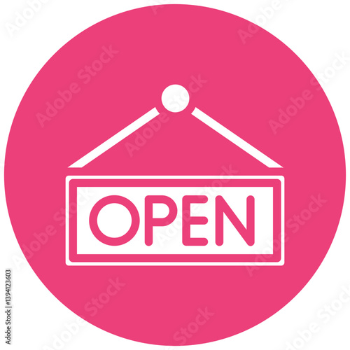 Open Tag Icon