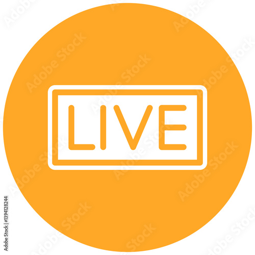 Live Broadcast Icon