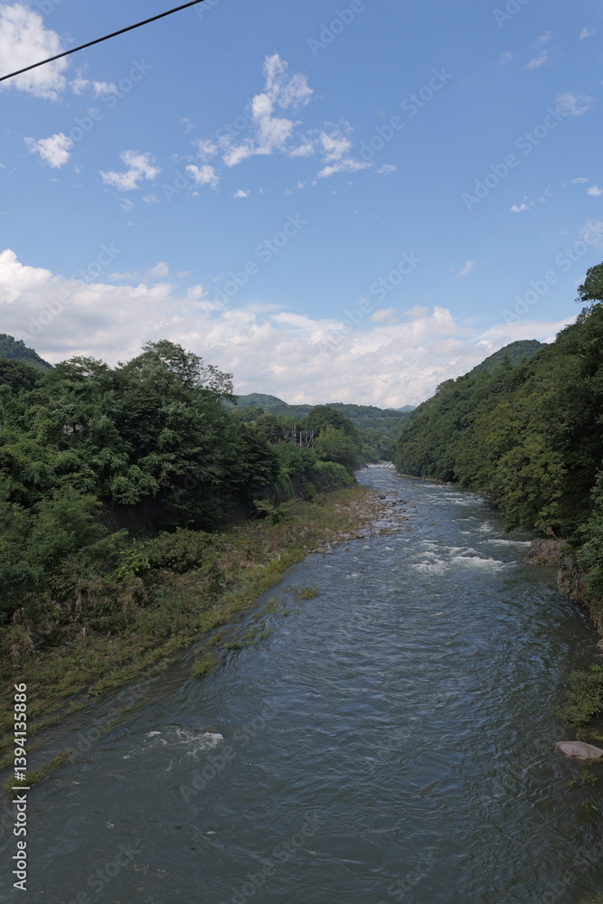 川のある風景 川のある風景