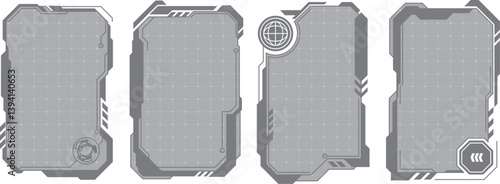 インターフェースフレーム枠セット
