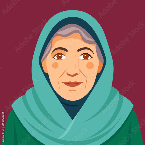 old arab woman