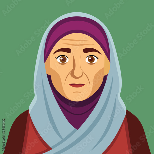 old arab woman