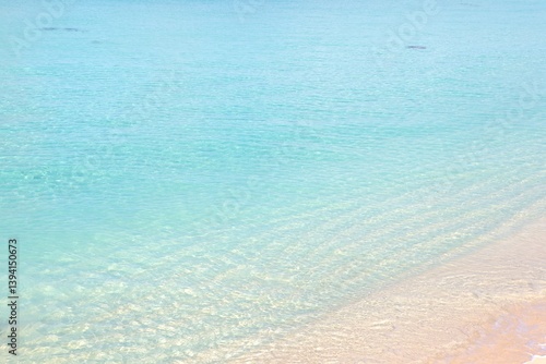青い海