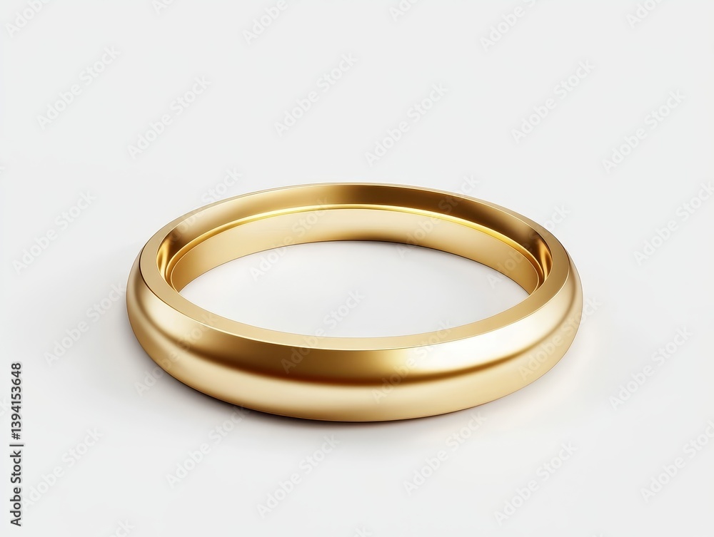 Simple gold band ring Simple gold band ring