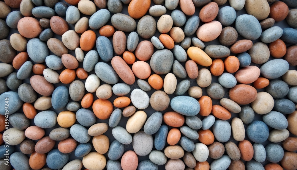 colorful round smooth pebbles stone pattern texture photo. colorful round smooth pebbles stone pattern texture photo.