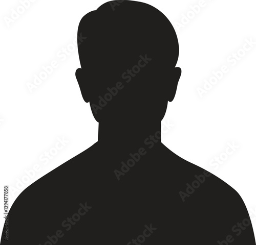 Anonymous Person Silhouette for Profile Representation