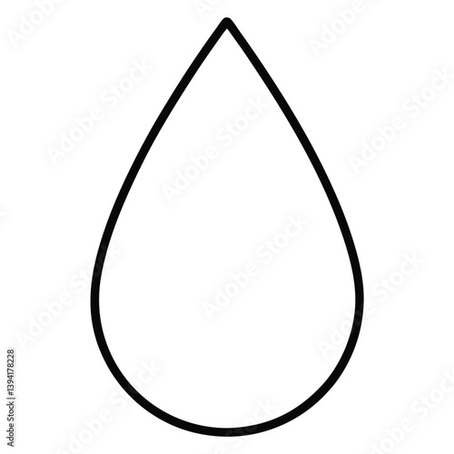 Obraz na płótnie water drop icon w salonie
