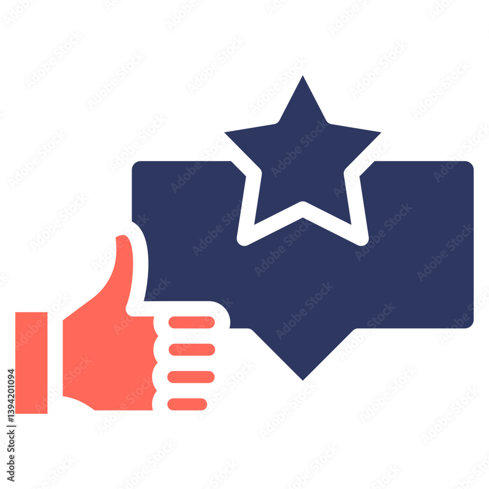 Satisfaction glyph color icon Satisfaction glyph color icon