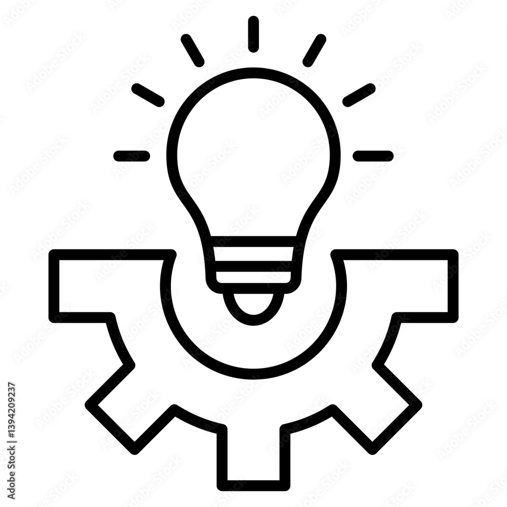 Invention Process Icon Element For Design Invention Process Icon Element For Design