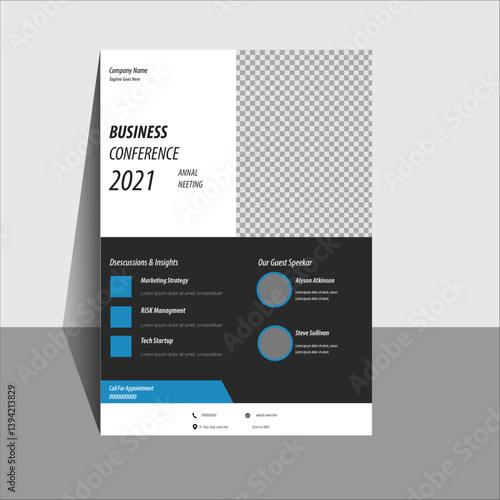  business flyer design modern corporate creative a4 poster advertisement print ready flyer template design
