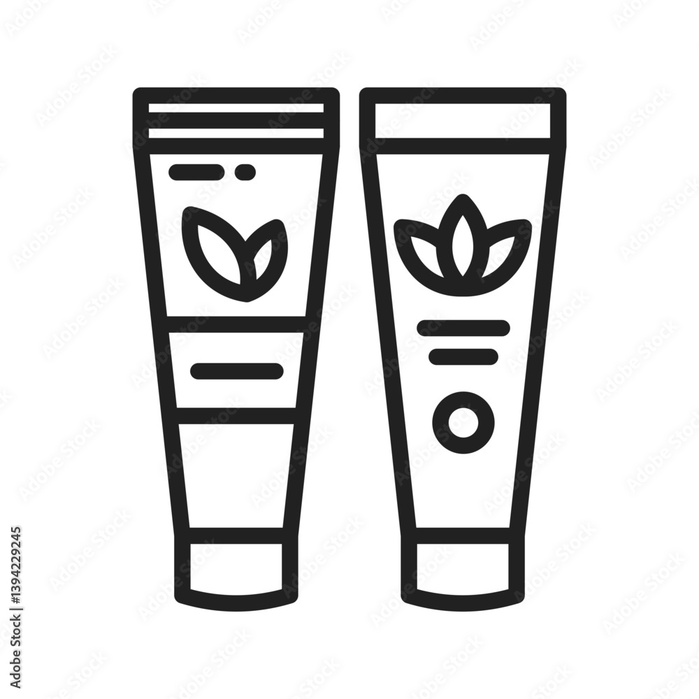 Tubes icon vector image. Suitable for mobile apps, web apps and print media.