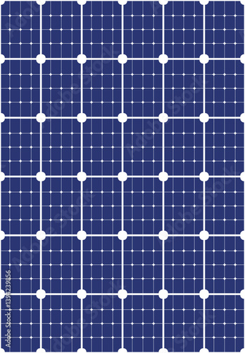 Solar panel pattern seamless. vector pattern