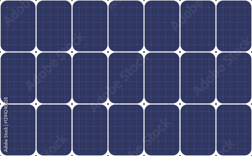 Solar panel pattern seamless.