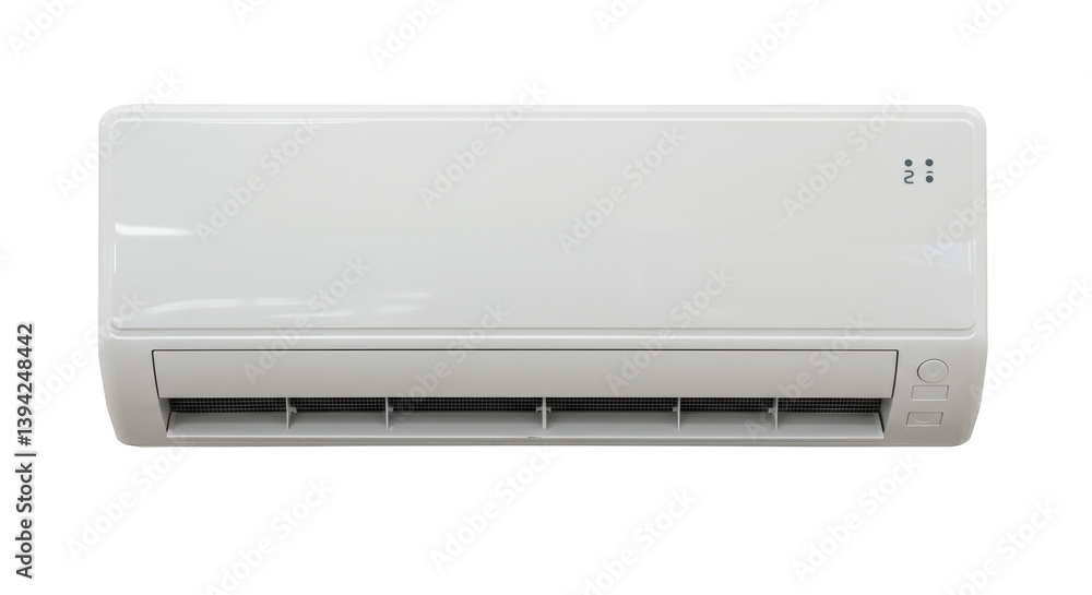 Isolated White Air Conditioner Unit Isolated White Air Conditioner Unit