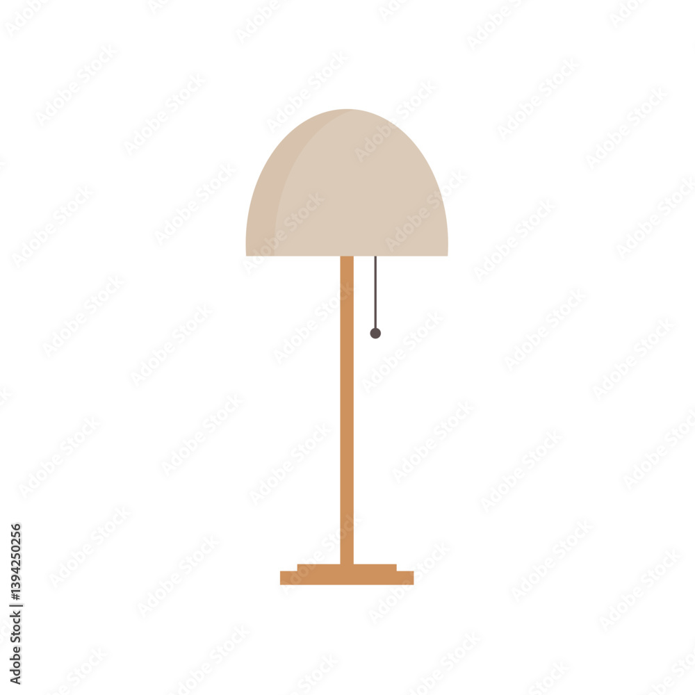 Classic Floor Lamp. Design element for Loft, Living Room, Bedroom, Study Room and Office. Classic Floor Lamp. Design element for Loft, Living Room, Bedroom, Study Room and Office.