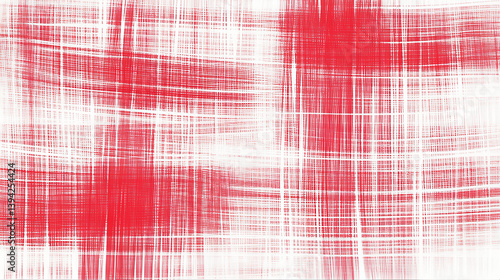 Pink and white gingham fabric textile tablecloth