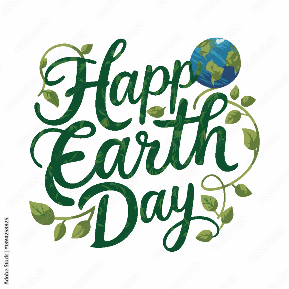 Fototapeta premium 4.epsEarth Day is a global reminder of how precious our planet is. It’s a day to appreciate nature’s beauty, raise awareness about environmental issues, and take action to protect our home. Whether it