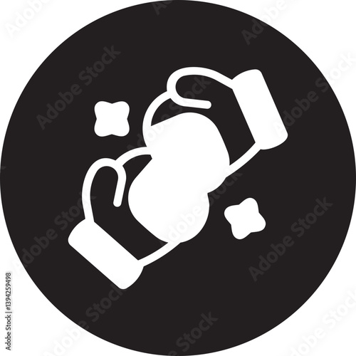 Punch glyph icon