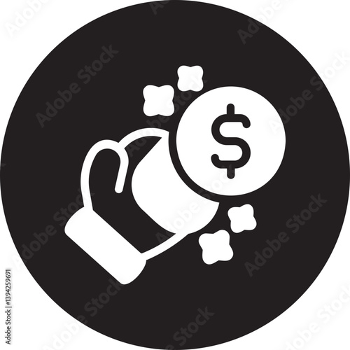 betting glyph icon
