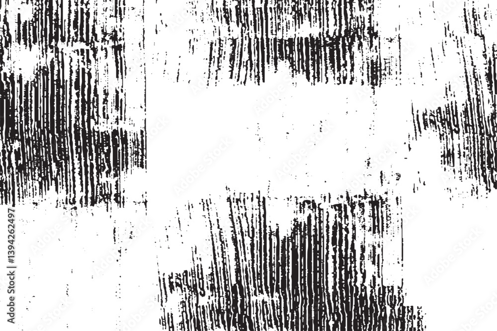 Obraz premium Rough, scratch, splatter grunge pattern design brush strokes. Overlay texture. Faded black-white dyed paper texture. Sketch grunge design. Use for poster, cover, banner, mock-up, stickers layout.