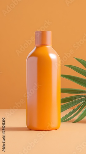 A sleek bottle of product p...