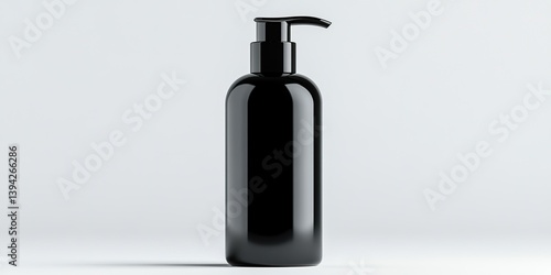 A sleek black dispenser of ...