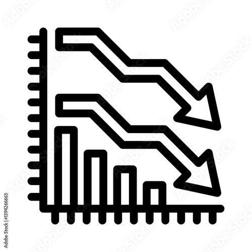 stock market line icon
