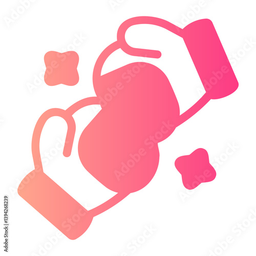 Punch gradient icon