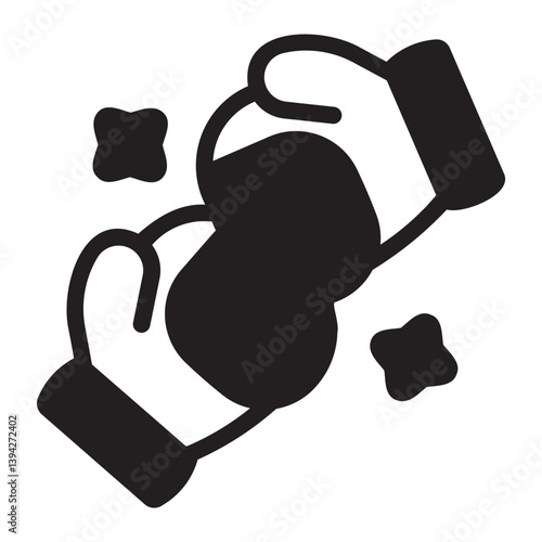 Punch glyph icon