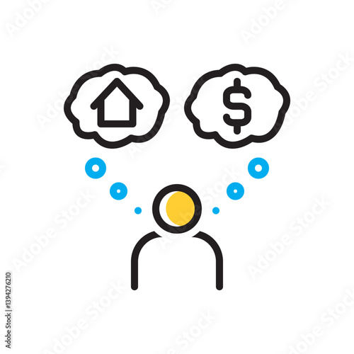 Multi color icon for imagine
