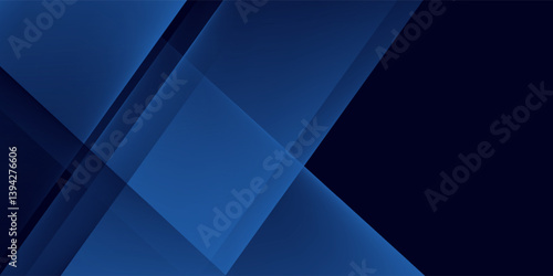 Dark blue modern business abstract background. Vector illustration design for presentation, banner, cover, web, flyer, card, poster, wallpaper, texture, slide, magazine, and powerpoint