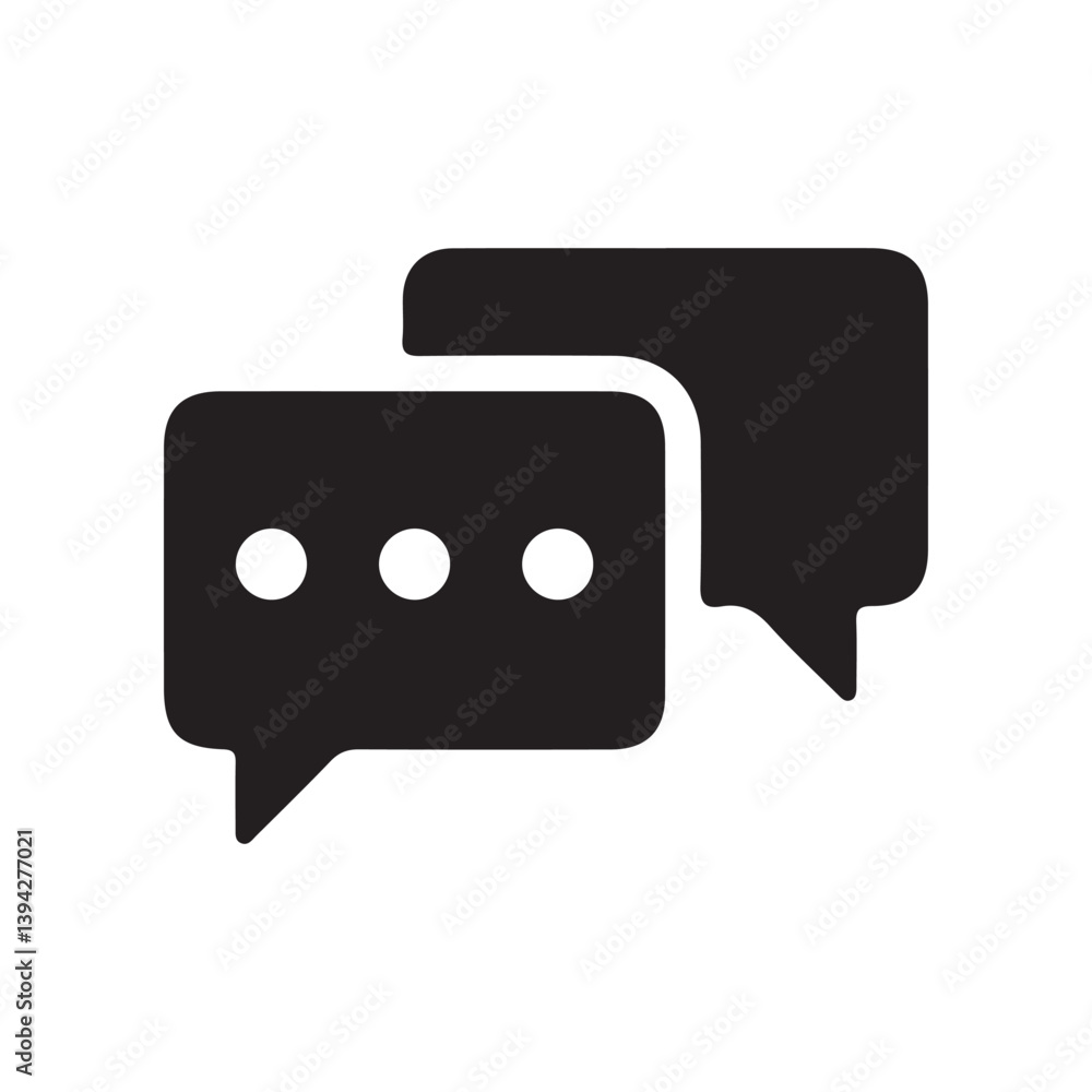 black speech bubble icon black speech bubble icon