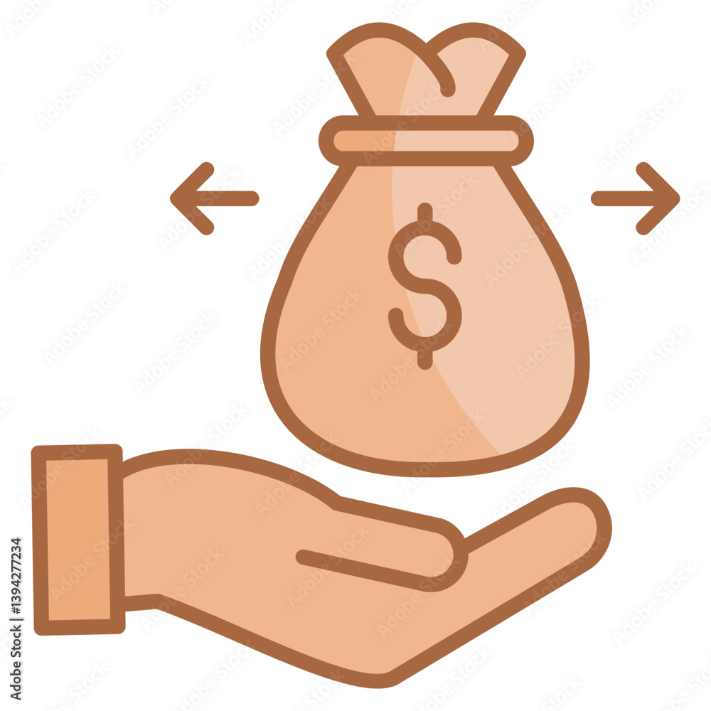 Resource Allocation Icon Element For Design Resource Allocation Icon Element For Design