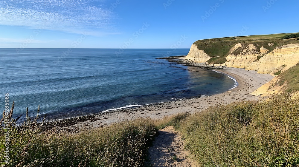 Coastal View, Cliffside Path Coastal View, Cliffside Path