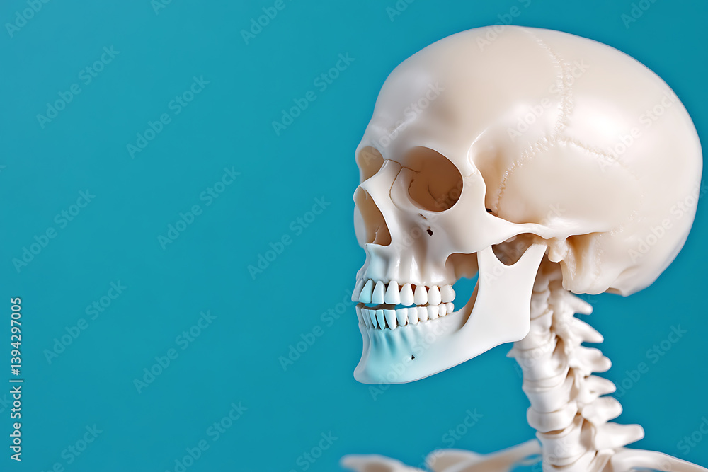 human skull on human skull on