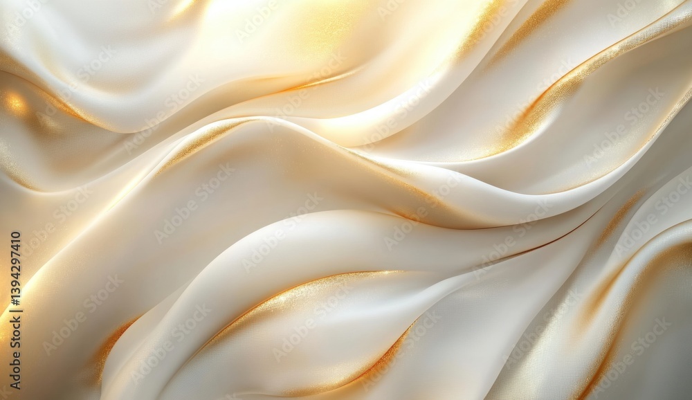 Fototapeta premium Luxurious fabric folds